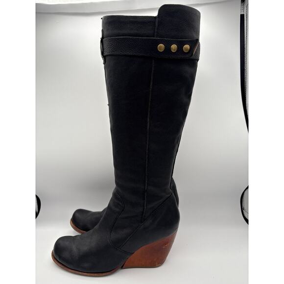 Women’s Size 7 1/2 Kork-Ease Leather and Suede Boots - Picture 1 of 5